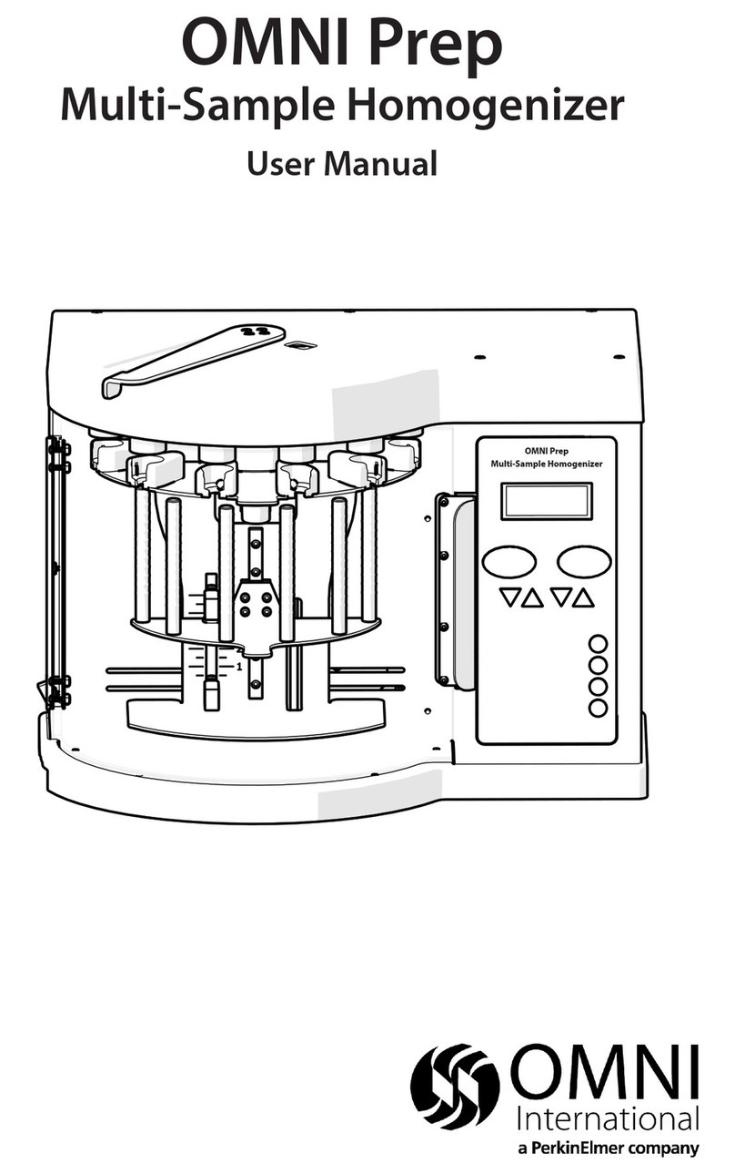 PerkinElmer OMNI Prep user manual
