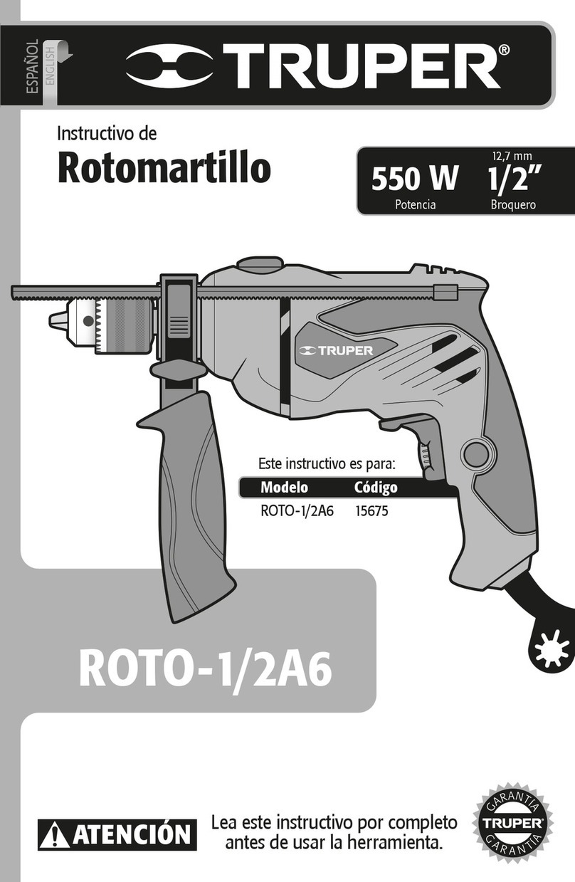 Truper ROTO-1/2A6 manual