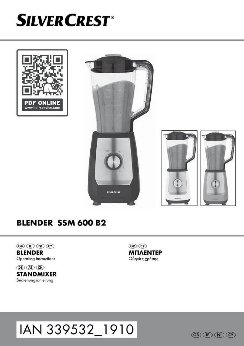 Silvercrest 339532 1910 User manual