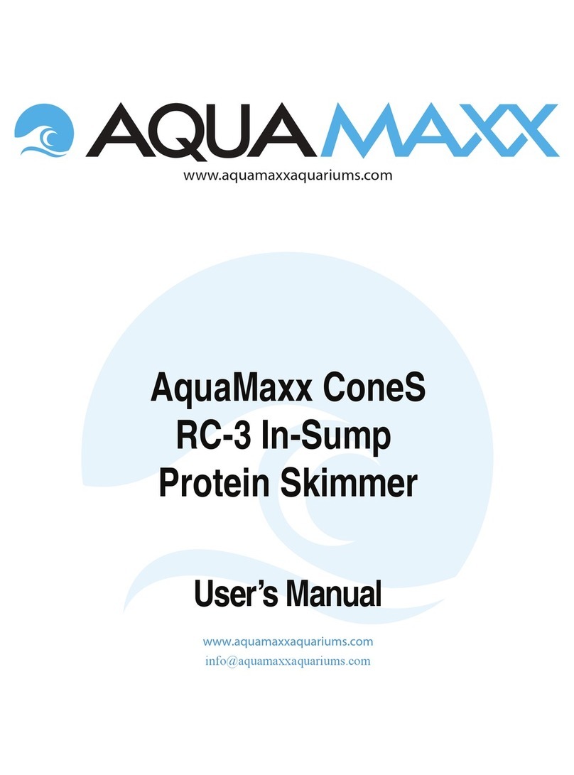 AQUAMAXX ConeS RC-3 User manual