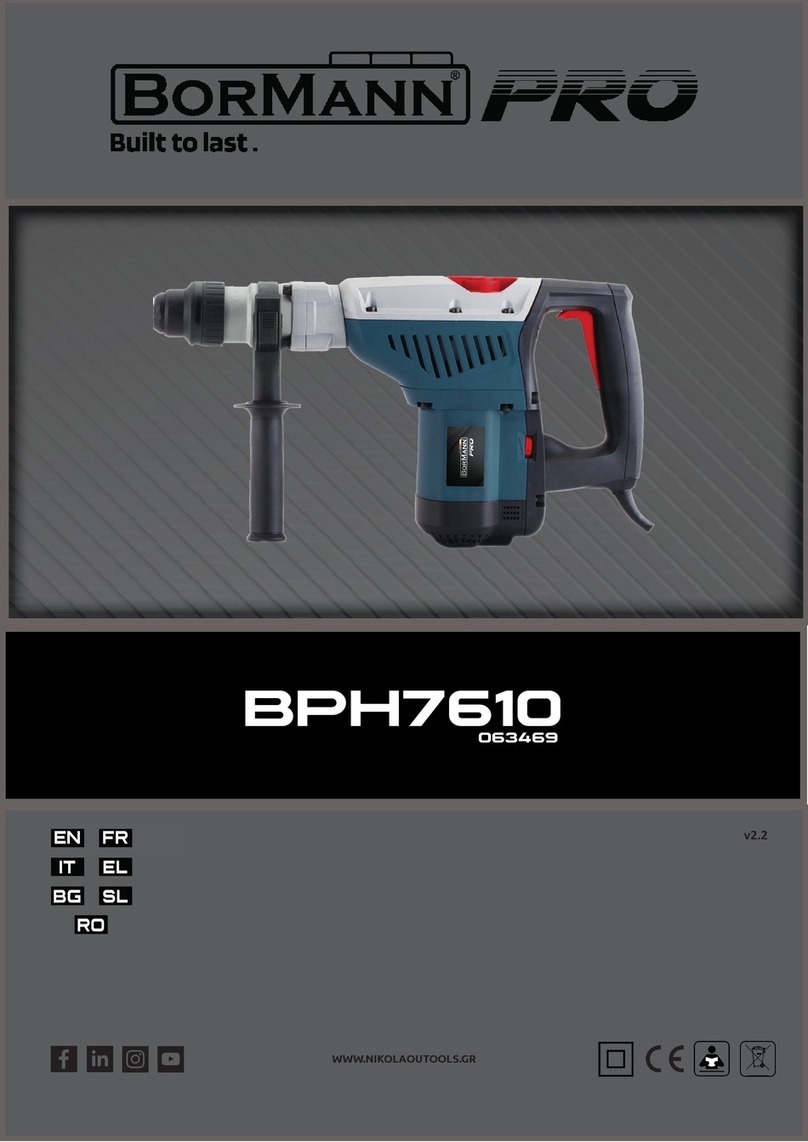 BorMann PRO BPH7610 User manual