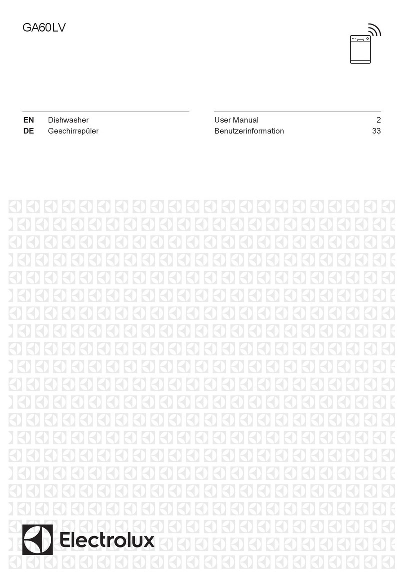 Electrolux GA60LV user manual