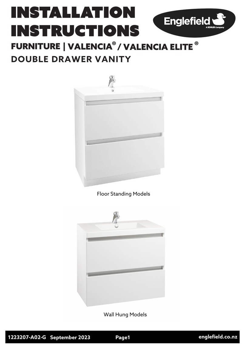 Kohler Englefield Valencia Elite User manual