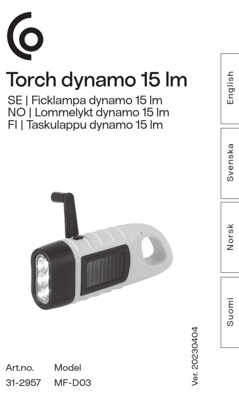 Clas Ohlson MF-D03 manual