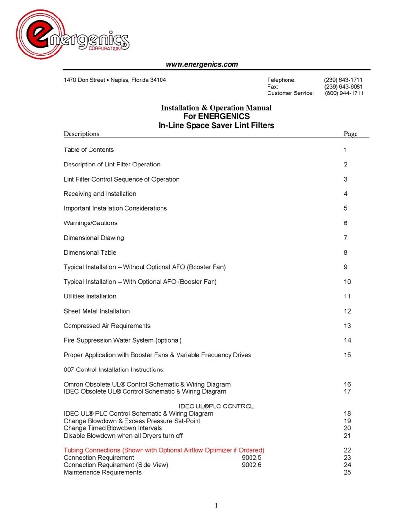 Energenics FRP-4 Installation & operation manual
