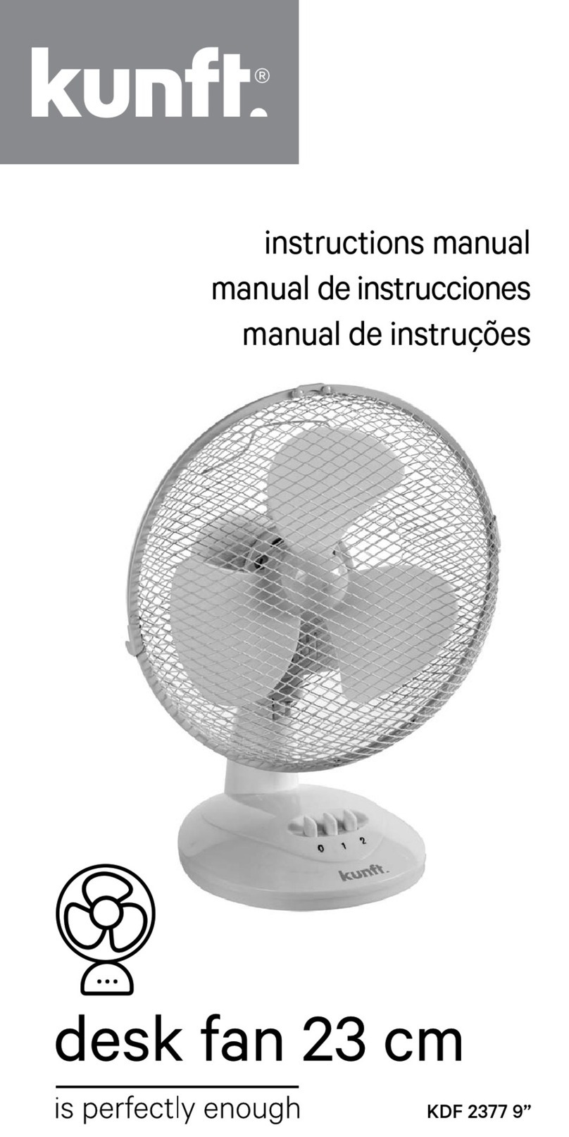 Kunft KDF 2377 instruction manual