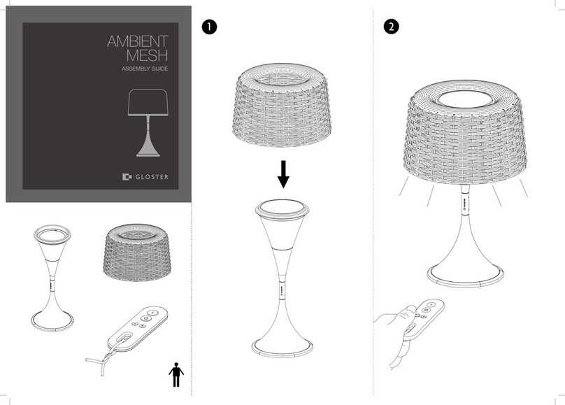 Gloster AMBIENT MESH Assembly guide