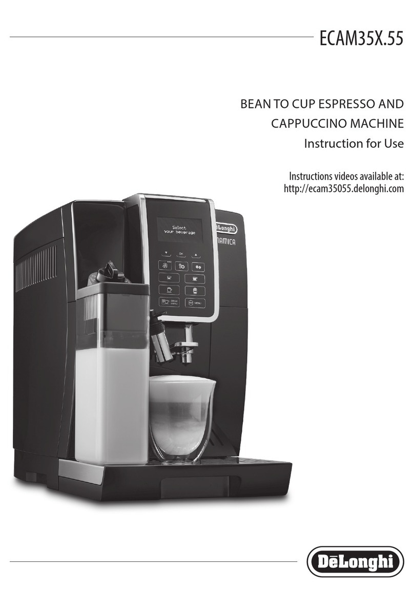 DèLonghi ECAM35 55 Series User manual