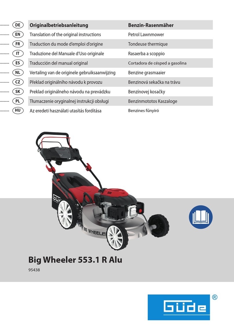 GÜDE Big Wheeler 553.1 R Alu Translation of the original instructions