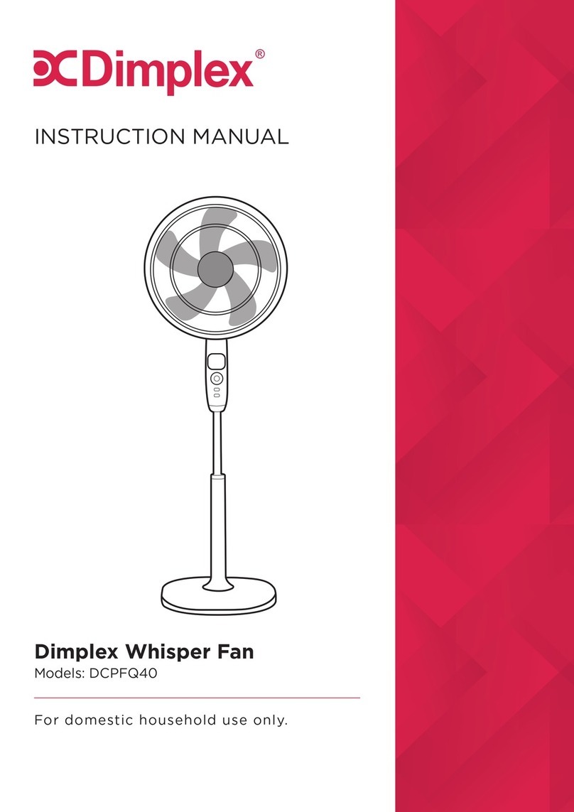 Dimplex DCPFQ40 instruction manual