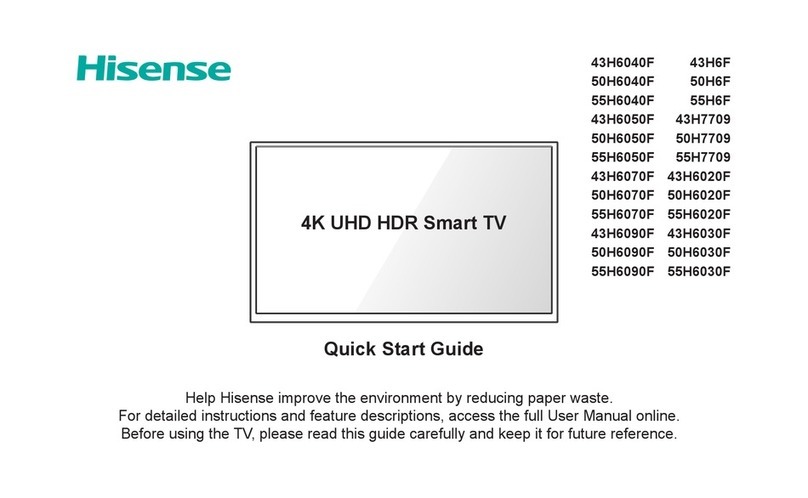 Hisense 43H6040F User manual
