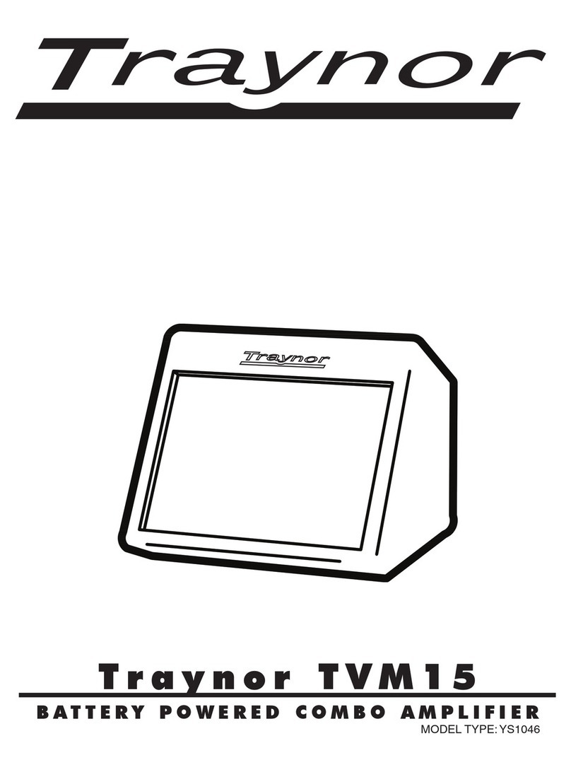 Traynor TVM15 manual