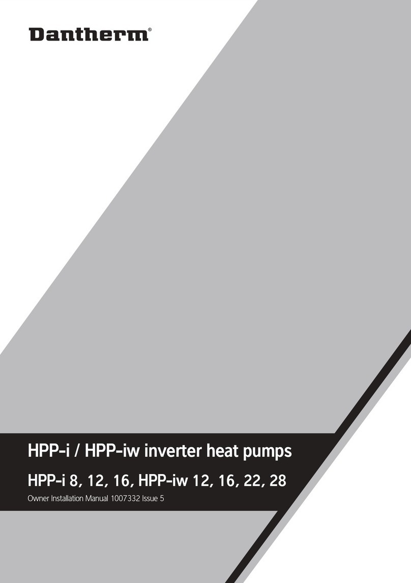 Dantherm HPP-iw Series Owners & installation manual