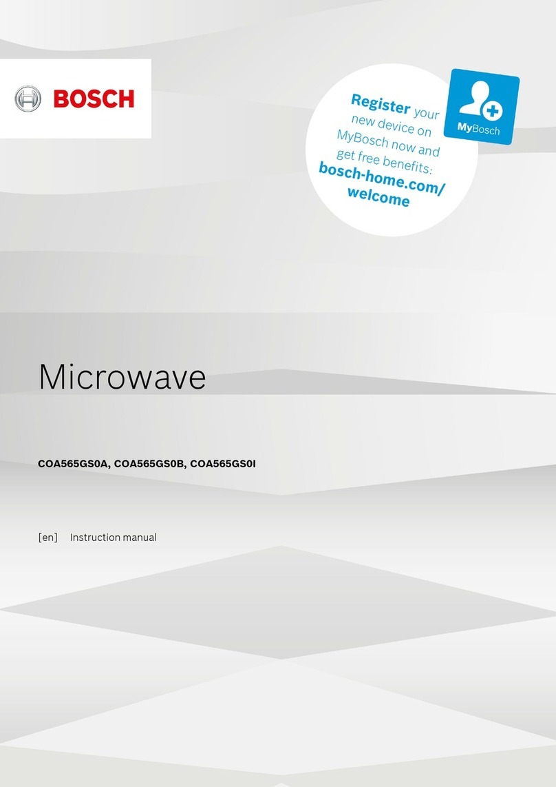 Bosch COA565GS0B User manual