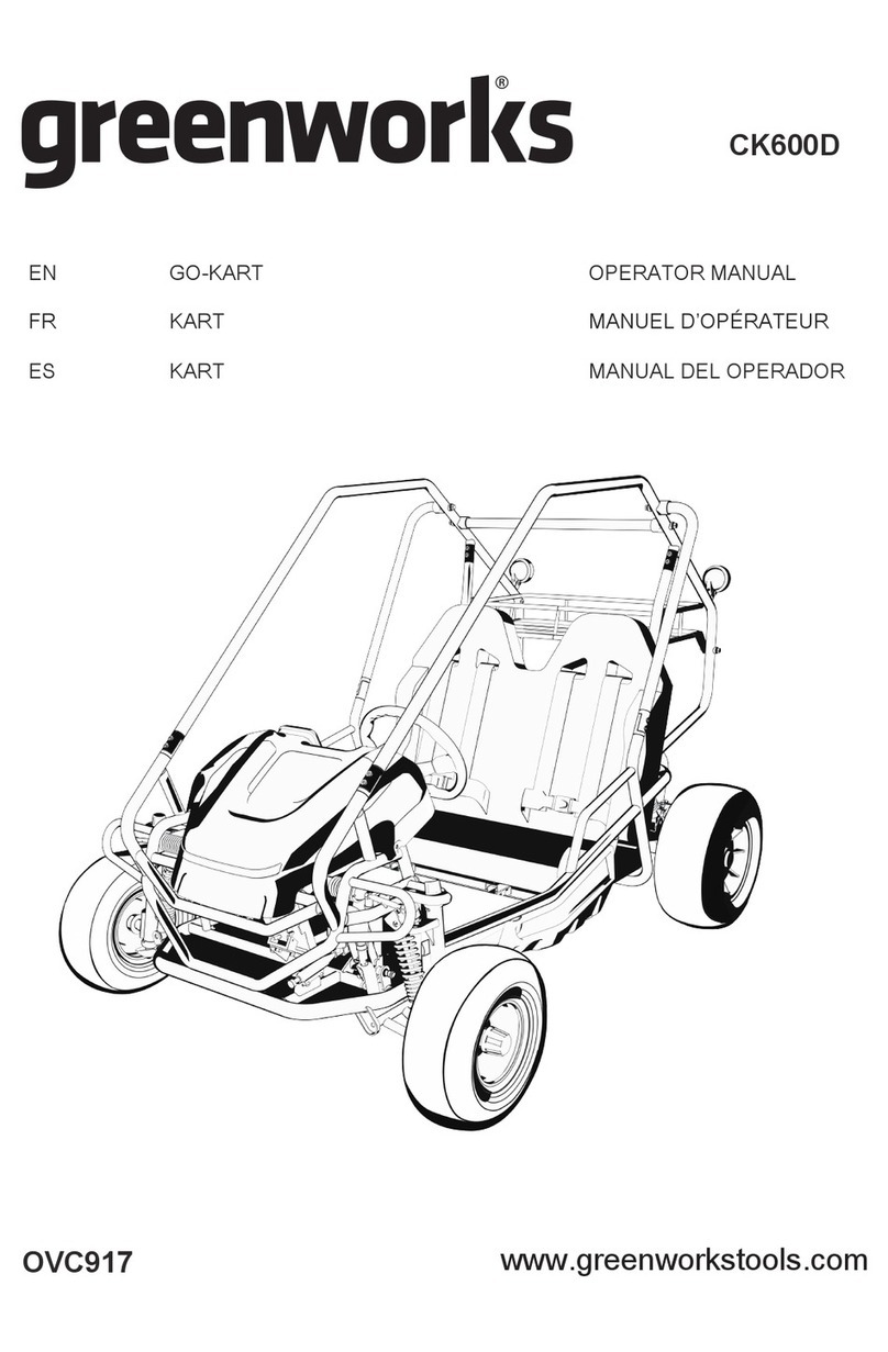 GreenWorks CK600D Operator's manual