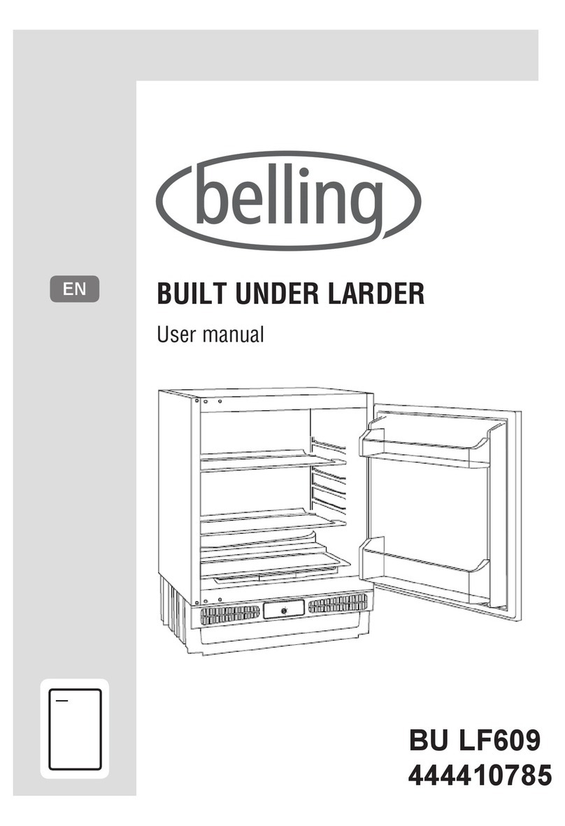 Belling BU LF609 user manual