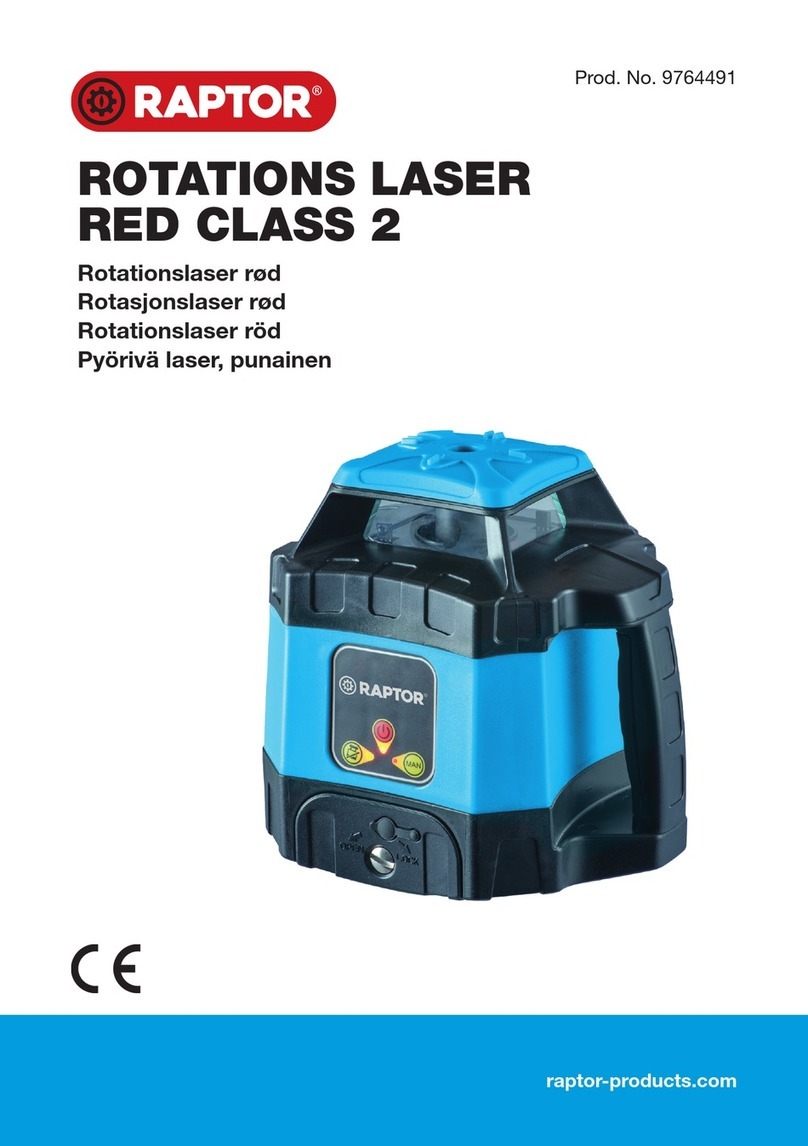 Raptor 9764491 manual