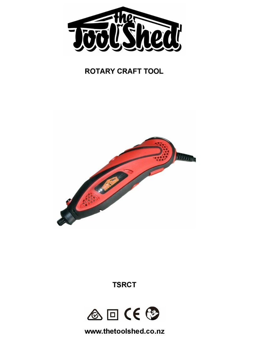 Tool Shed TSRCT User manual