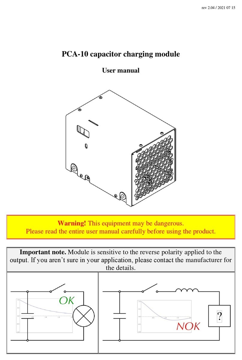 OEM PCA-10 User manual