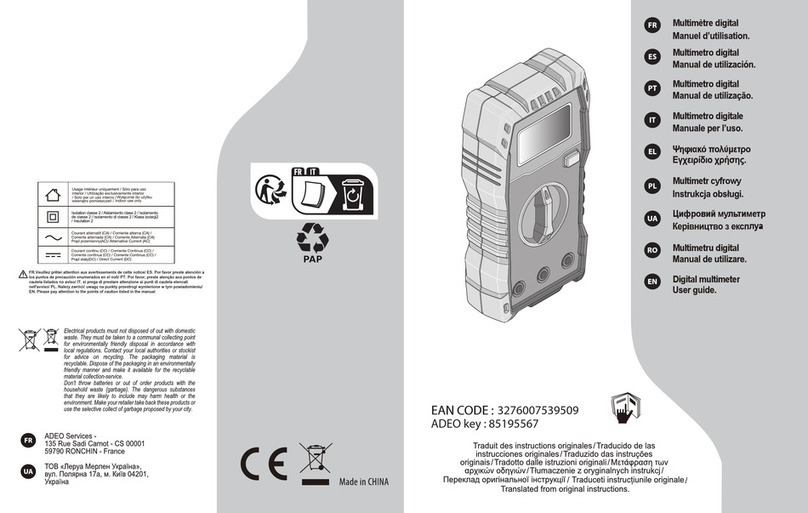 ADEO Services 85195567 user guide