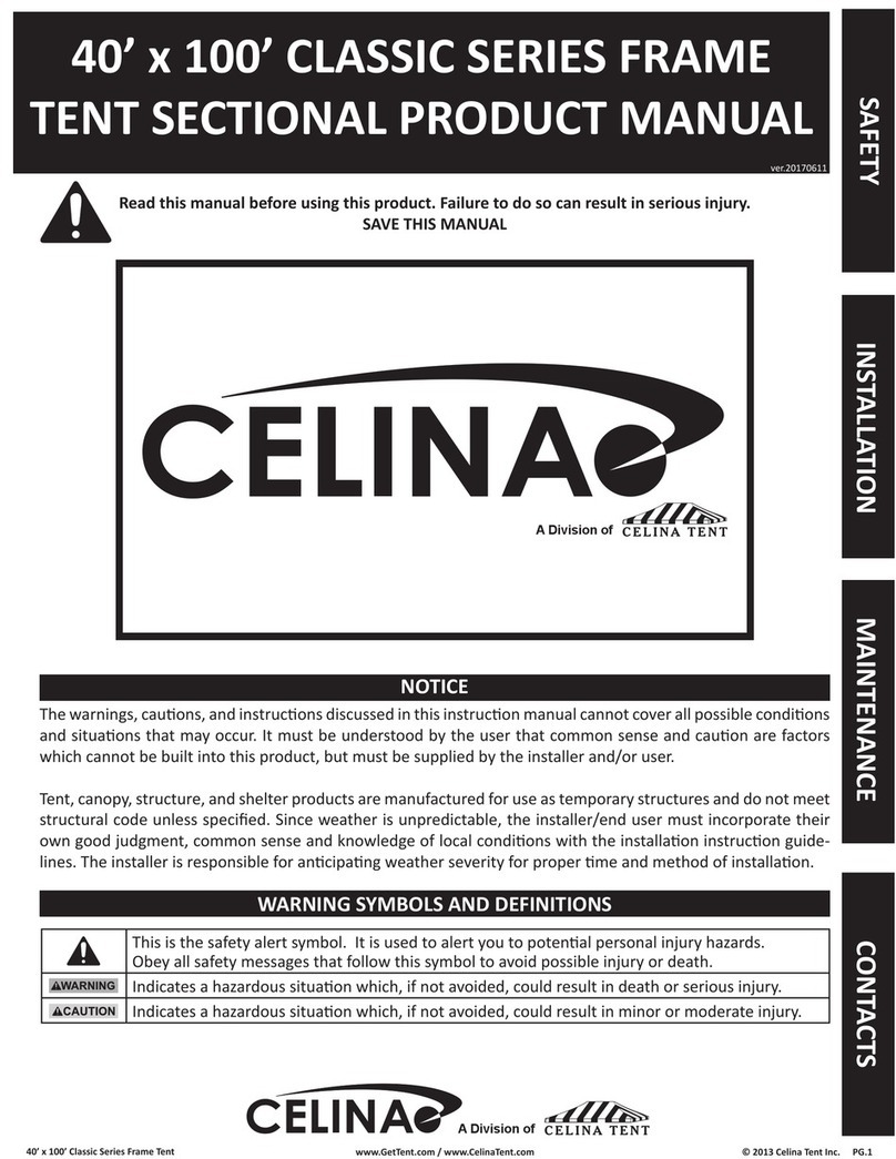 Celina CLASSIC SERIES FRAME product manual