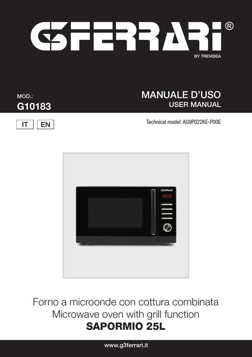TREVIDEA G3 Ferrari SAPORMIO 25L user manual