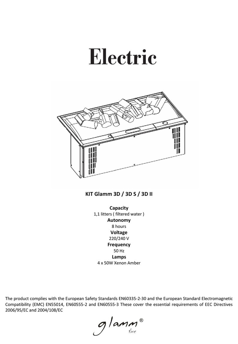 GlammFire KIT Glamm 3D User manual
