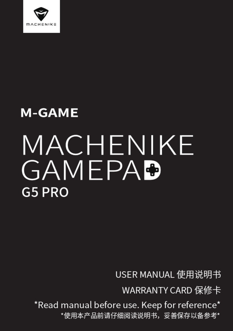 MACHENIKE M-GAME G5 Pro User manual