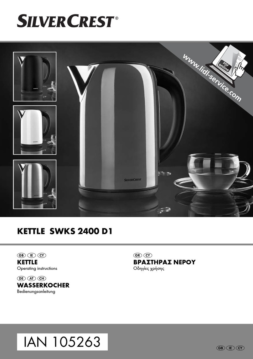 Silvercrest SWKS 2400 D1 User manual