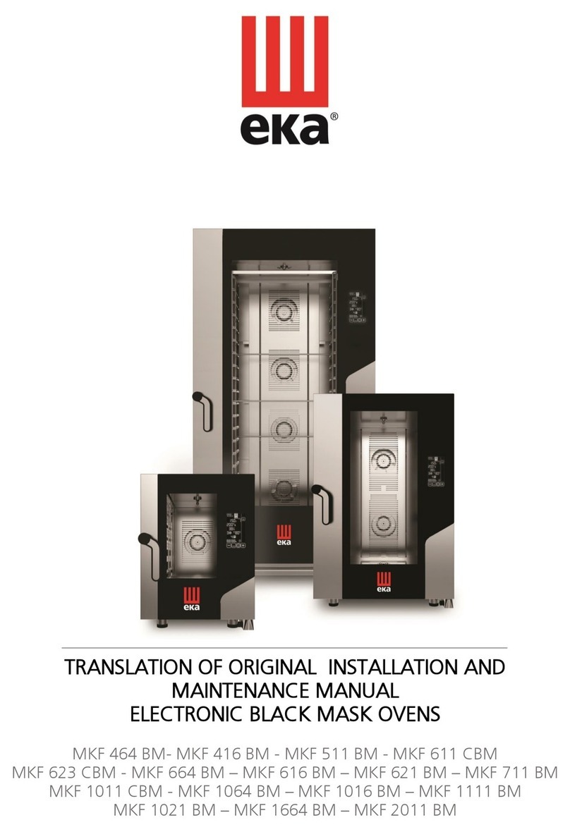 eka MKF 464 BM Installation and maintenance manual