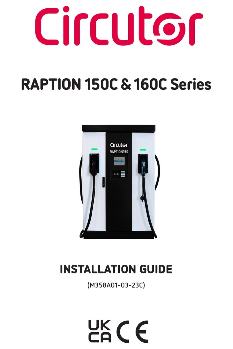 Circutor RAPTION 160C Series installation guide