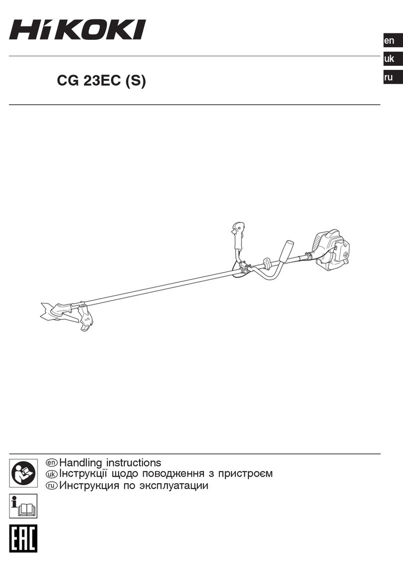 HIKOKI CG 23EC User manual HIKOKI CG 23EC User manual
