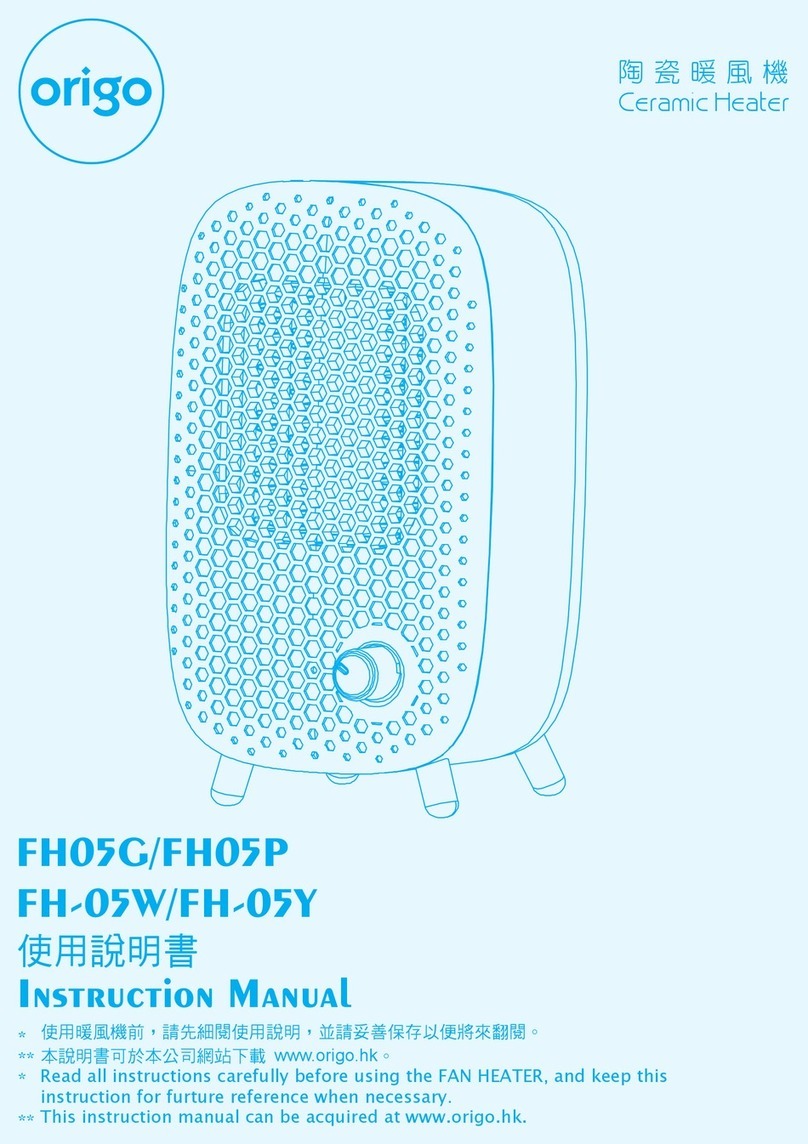 ORIGO FH05G User manual