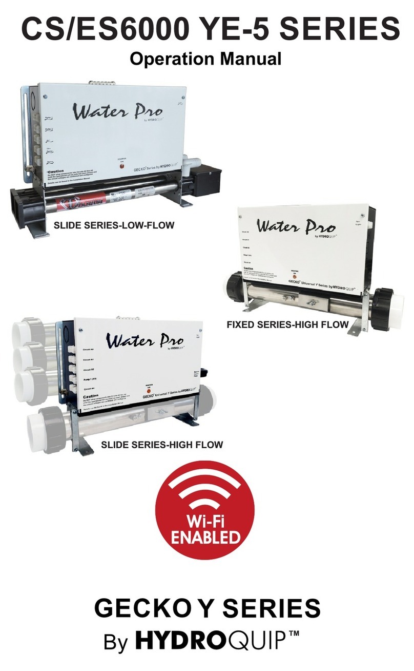 HydroQuip CS6000 YE-5 Series Operation manual HydroQuip CS6000 YE-5 Series Operation manual
