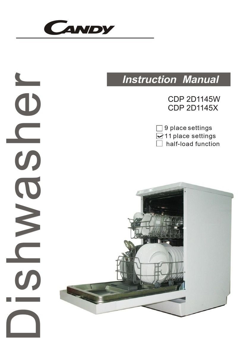 Candy CDP 2D1145W instruction manual