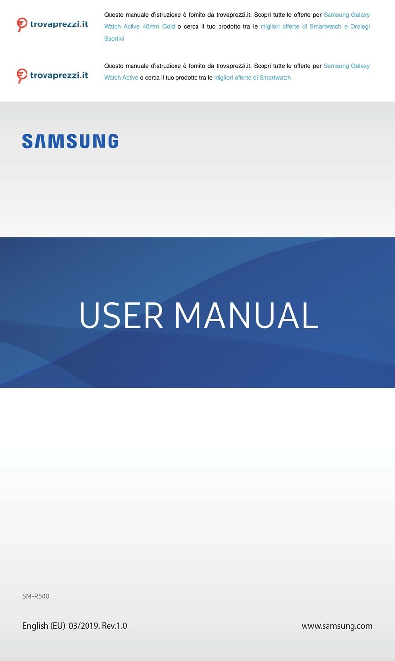 Samsung Galaxy Watch Active 40mm user manual