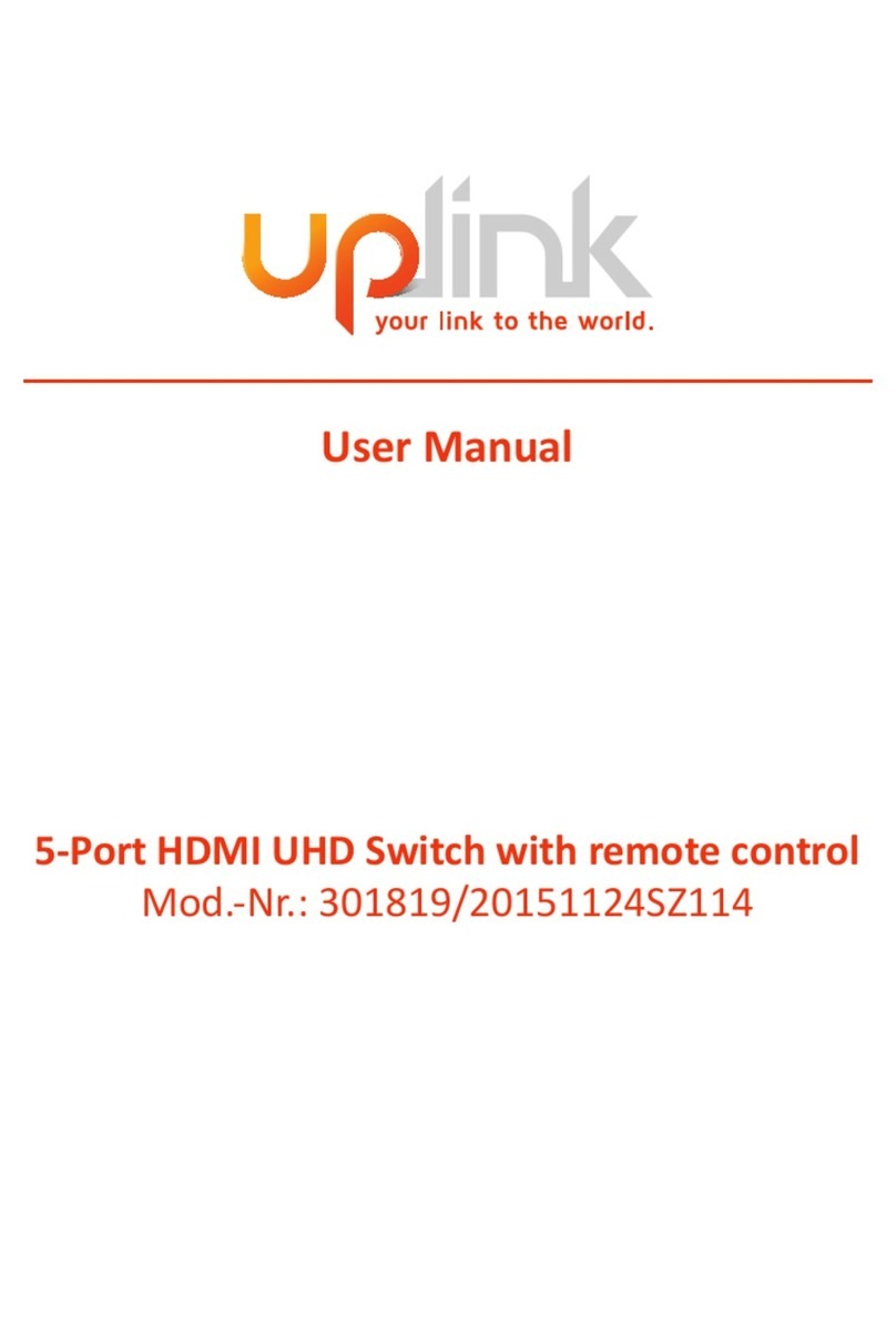 Uplink 301819 User manual