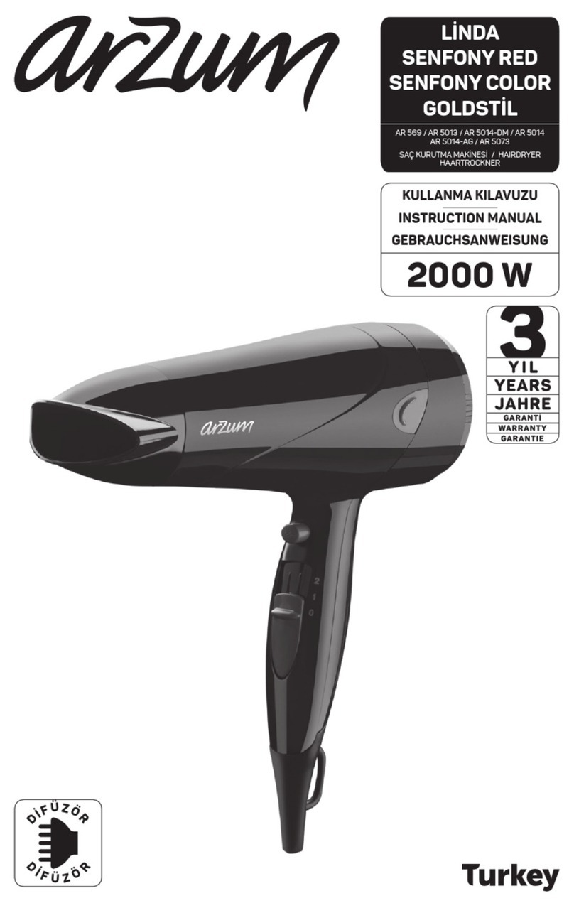 Arzum AR 569 instruction manual