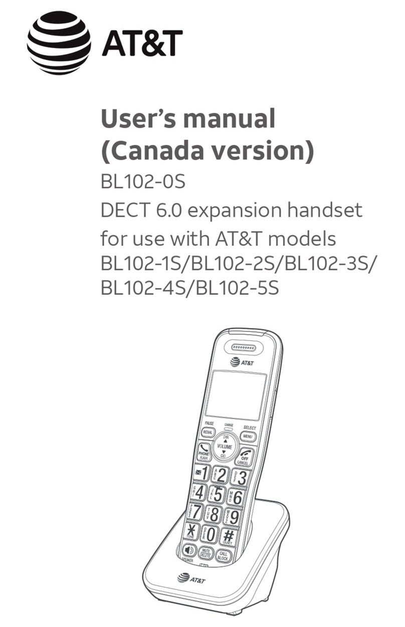 AT&T BL102-0S user manual