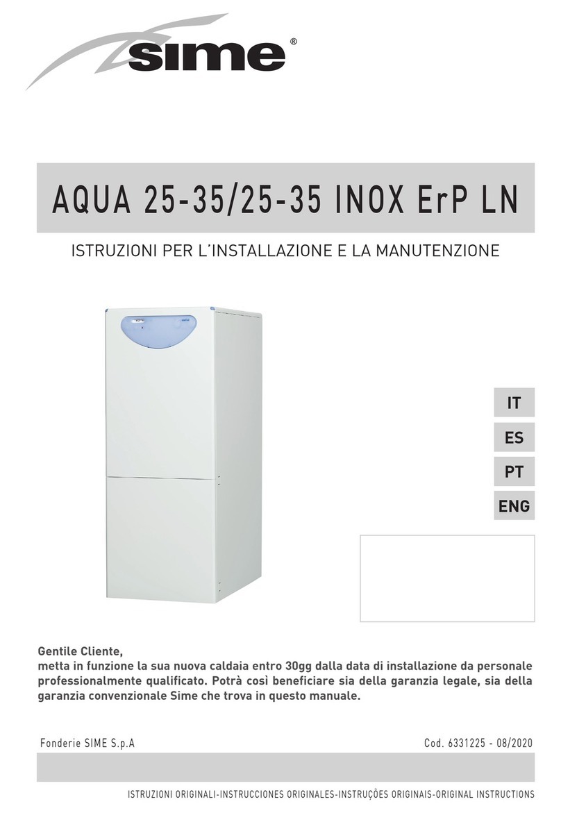 Sime 25 ErP LN User manual