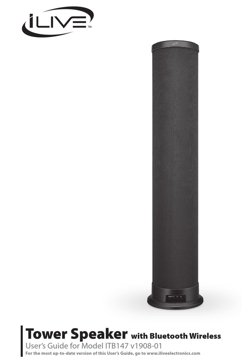 iLive ITB147 v1908-01 User manual