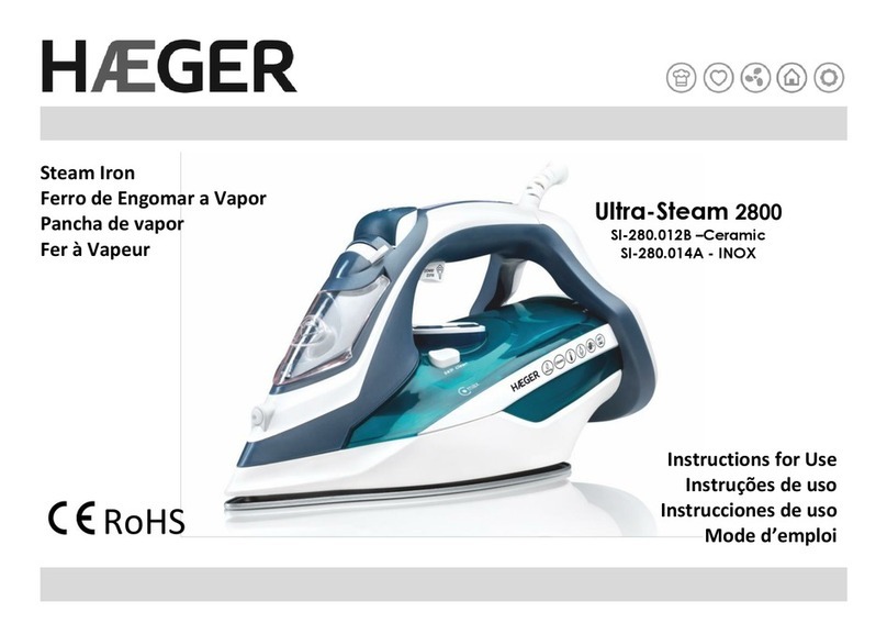 HAEGER Ultra-Steam 2800 Instructions for use