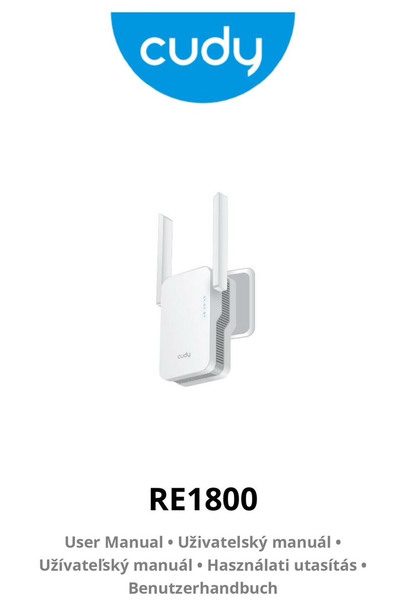 Cudy RE1800 User manual