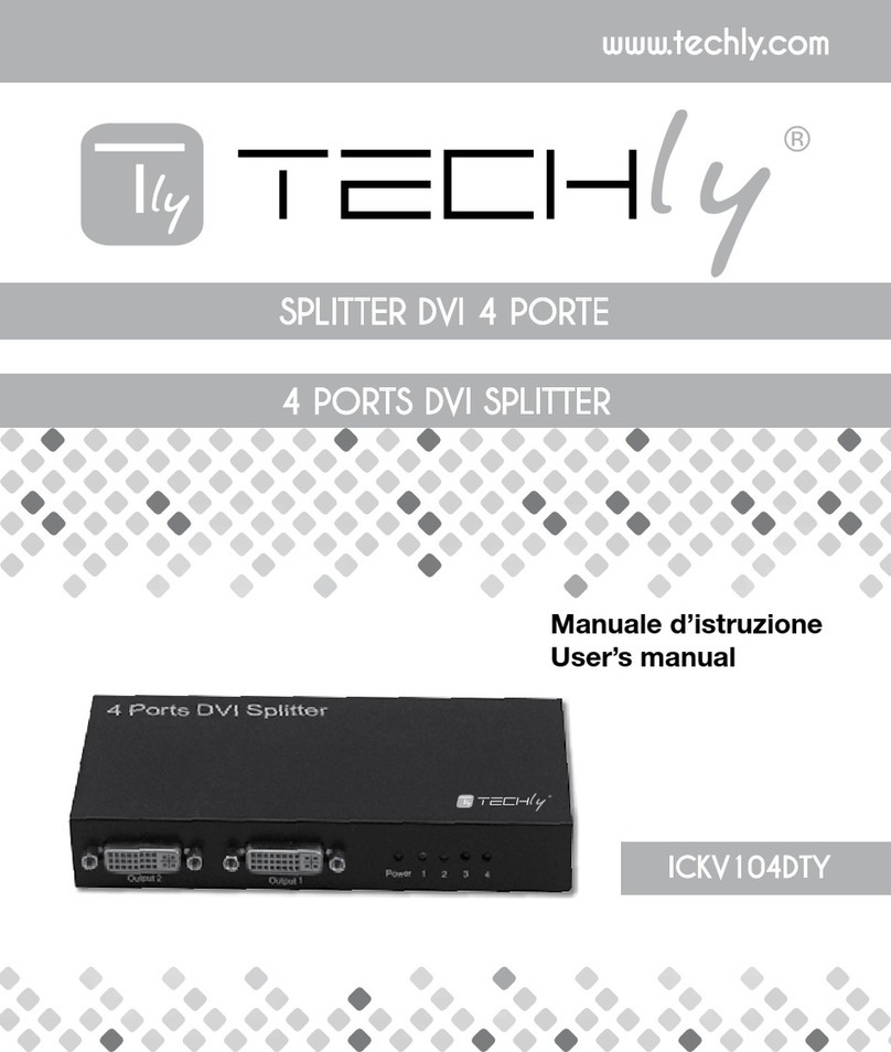 Techly ICKV104DTY user manual