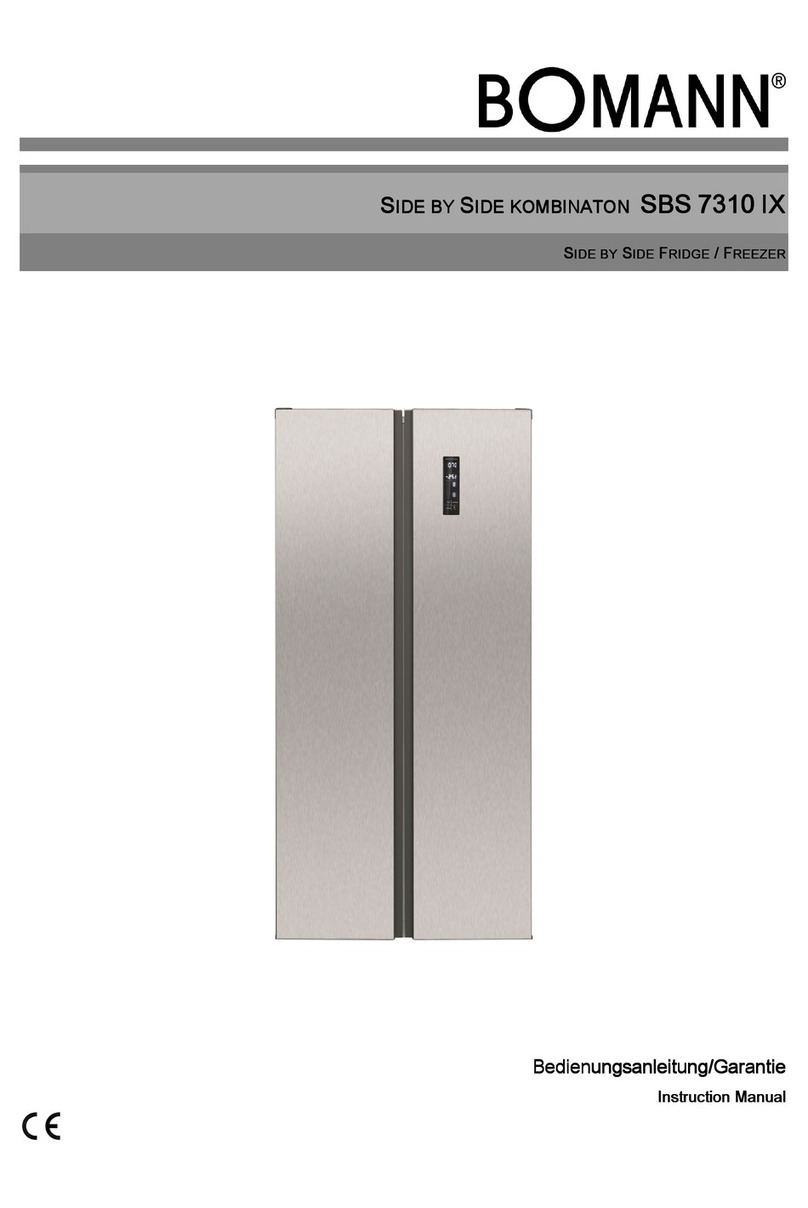 BOMANN SBS 7310 IX instruction manual