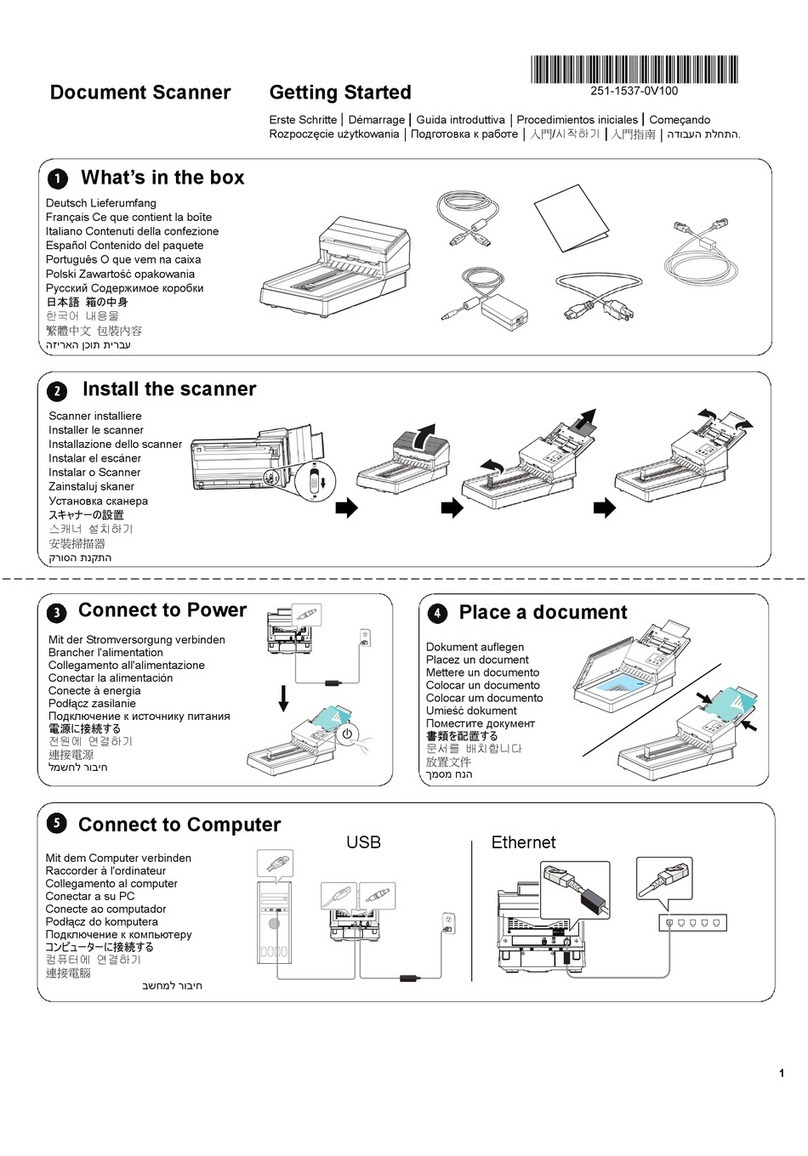 Avision AD380F User manual