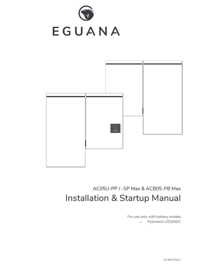 Eguana AC05U-PP Max Installation & start-up manual Eguana AC05U-PP Max Installation & start-up manual