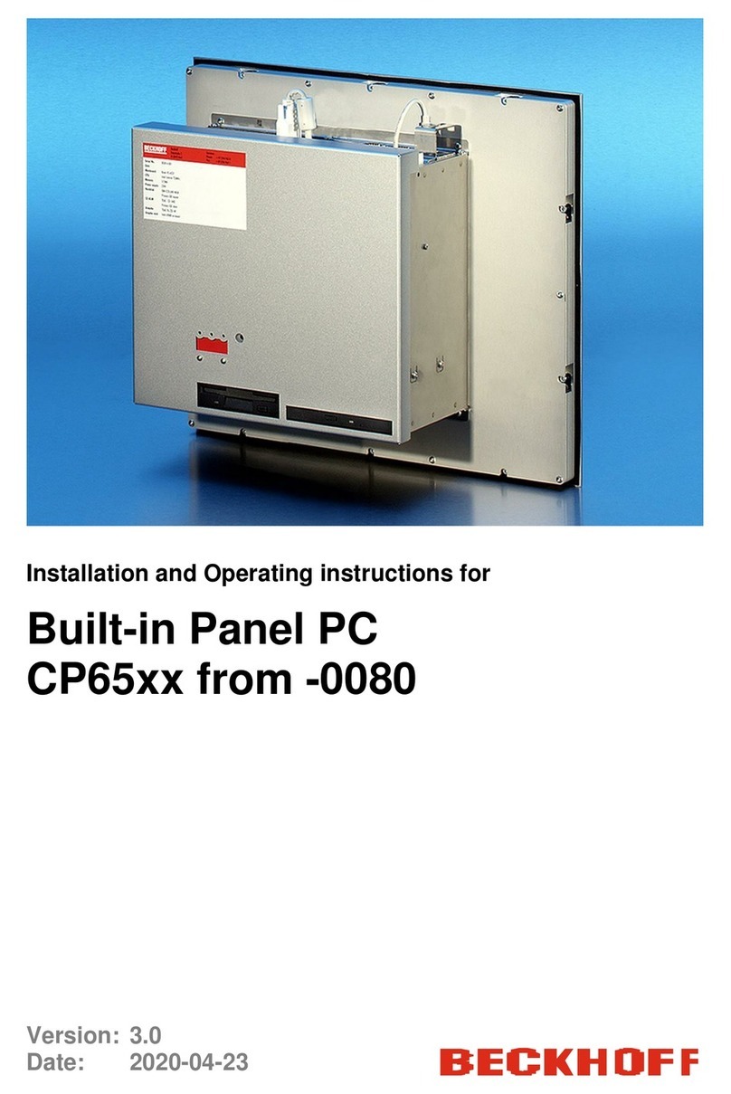 Beckhoff CP65 Series User manual
