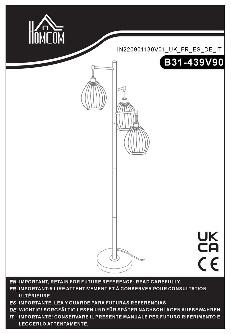 HOMCOM B31-439V90 quick start guide