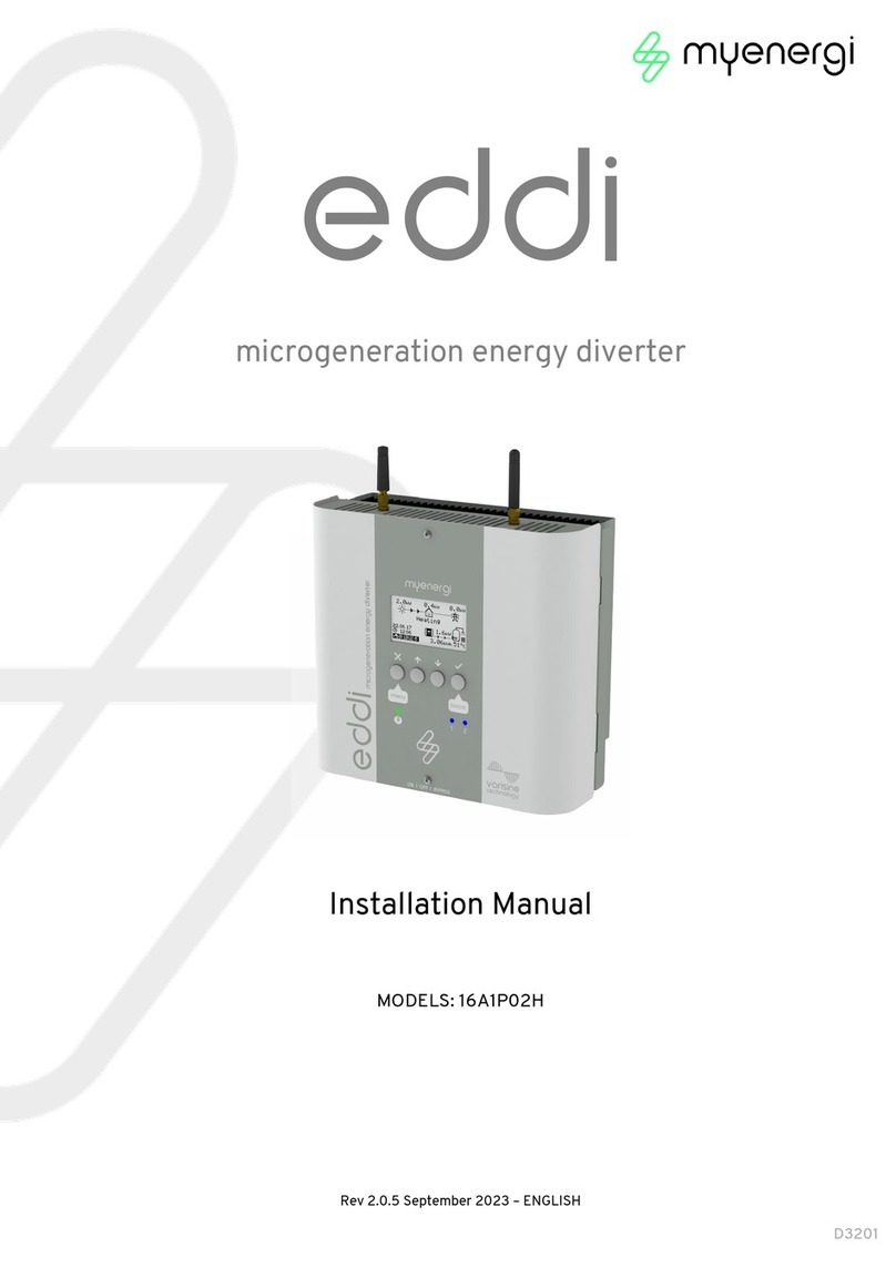 Myenergi Eddi 16A1P02H User manual